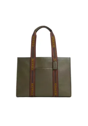 ( PREORDER ) Coach Large Smith Tote Bag In Olive Drab CM716