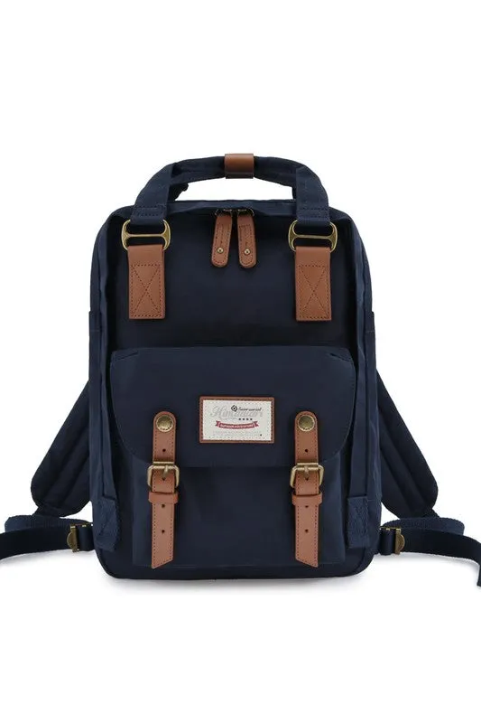 14.9 VINTAGE WATERPROOF BACKPACK-SOLID