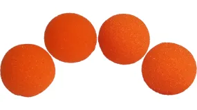 2 inch Super Soft Sponge Ball (Orange) Pack of 4 from Magic