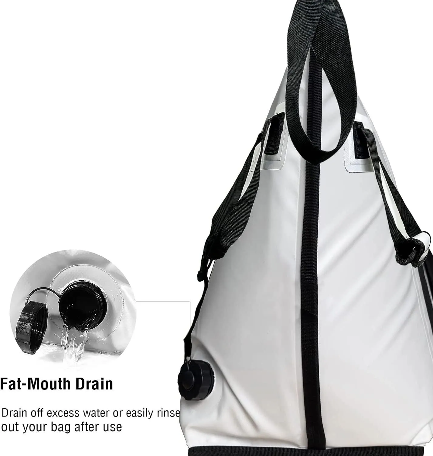 48x20'' Fish Cooler Bag With Flat Bottom