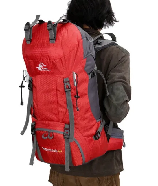 60L High Capacity Camping Hiking Backpack