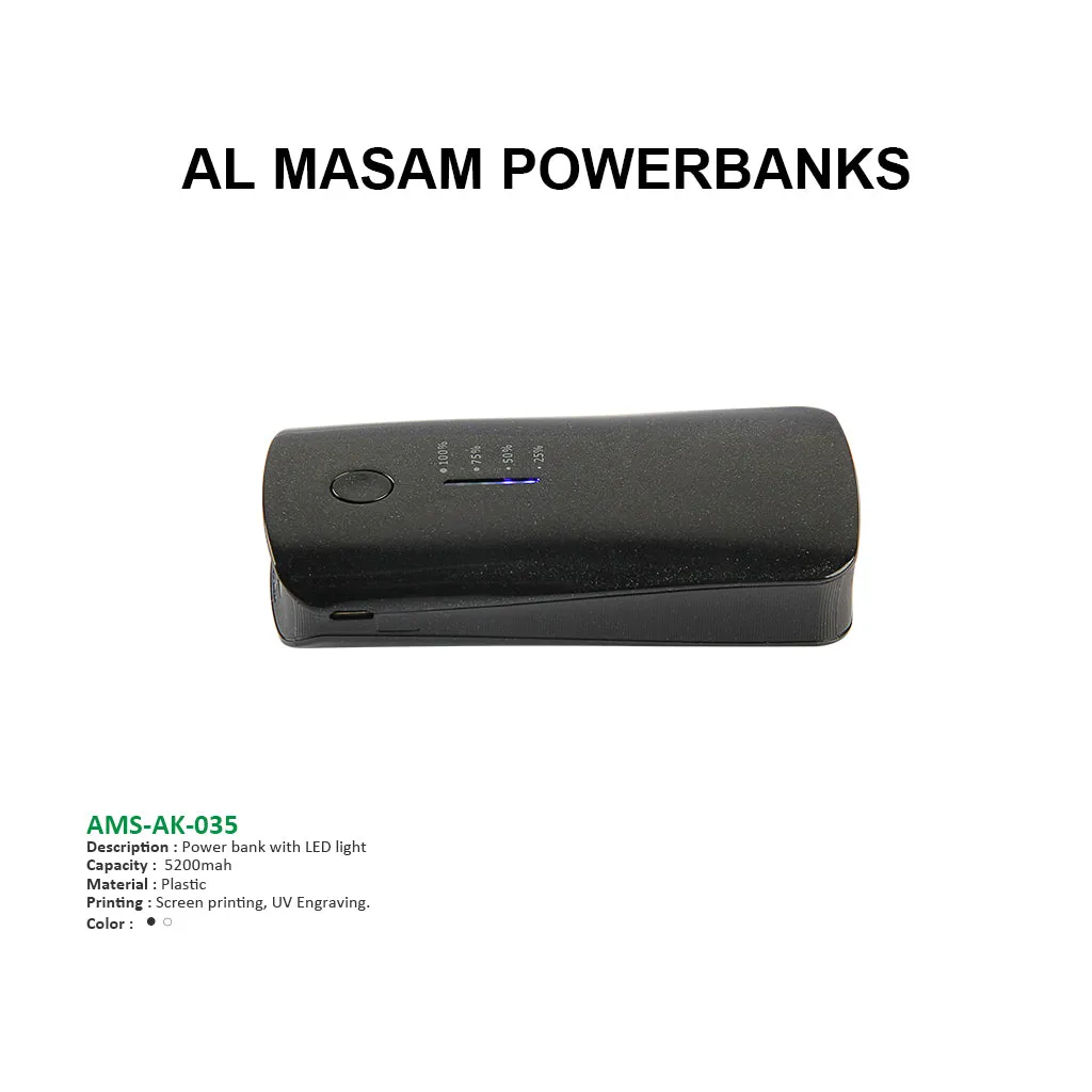 AMS-AK-035 - Powerbank - 5200 mah