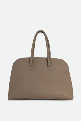 ARDEN HANDBAG IN FRENCH CALFSKIN TAUPE