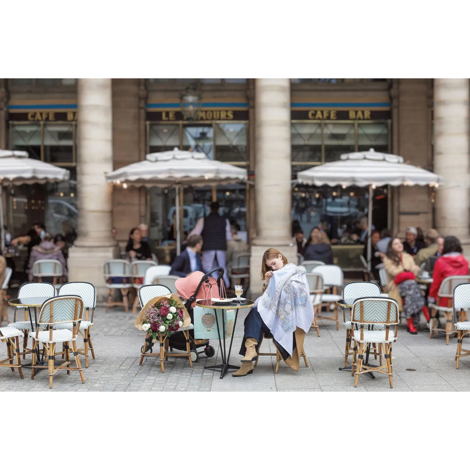 Atelier Choux Muslin Carousel Blue (Limited Edition)