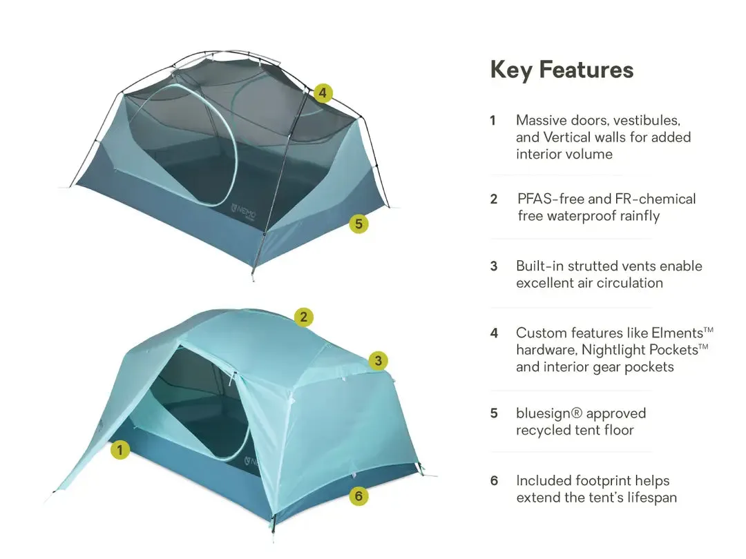 Aurora™ 2-Person Backpacking Tent & Footprint