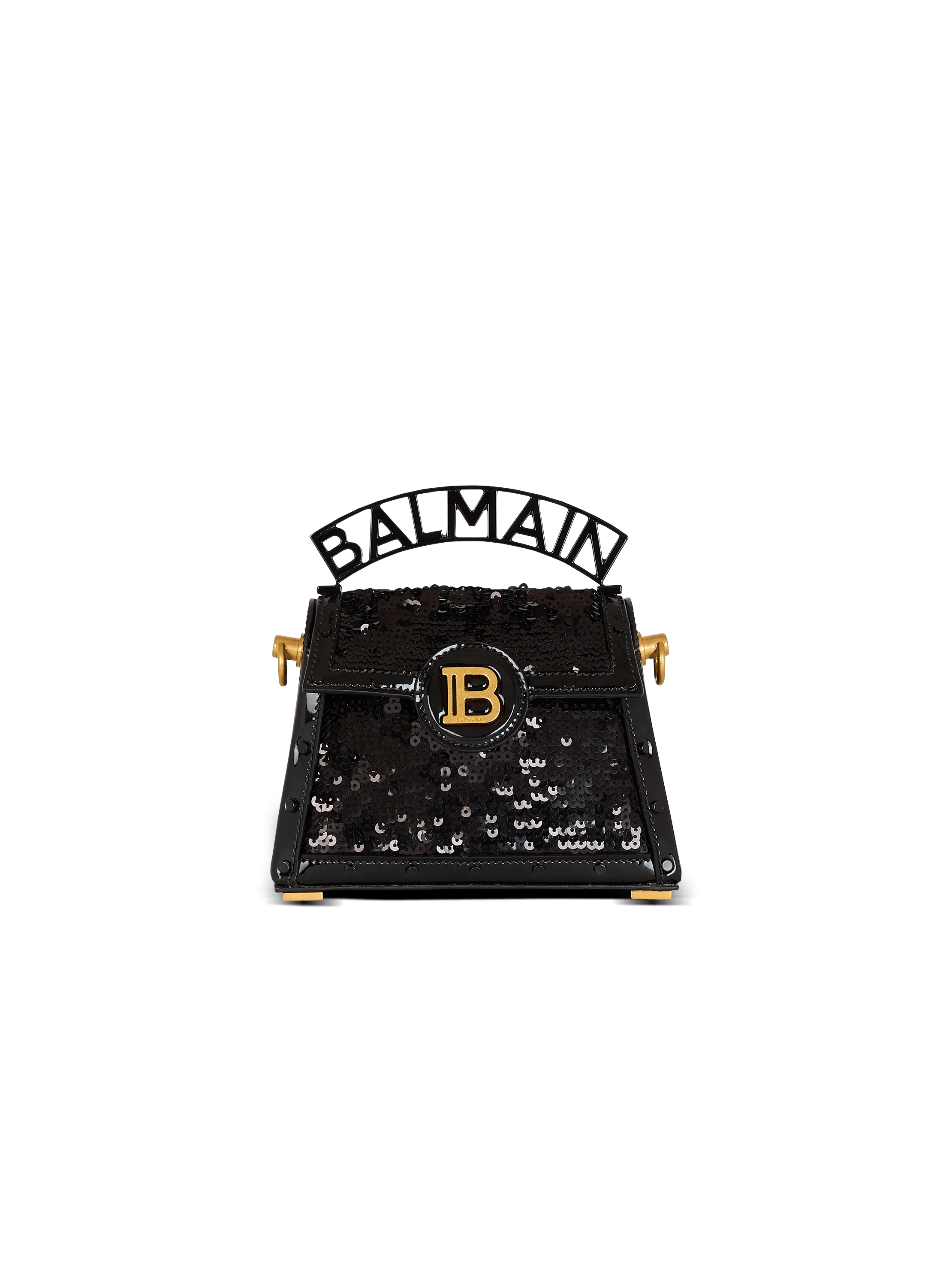 B-Buzz Dynasty Small bag in leather and sequins