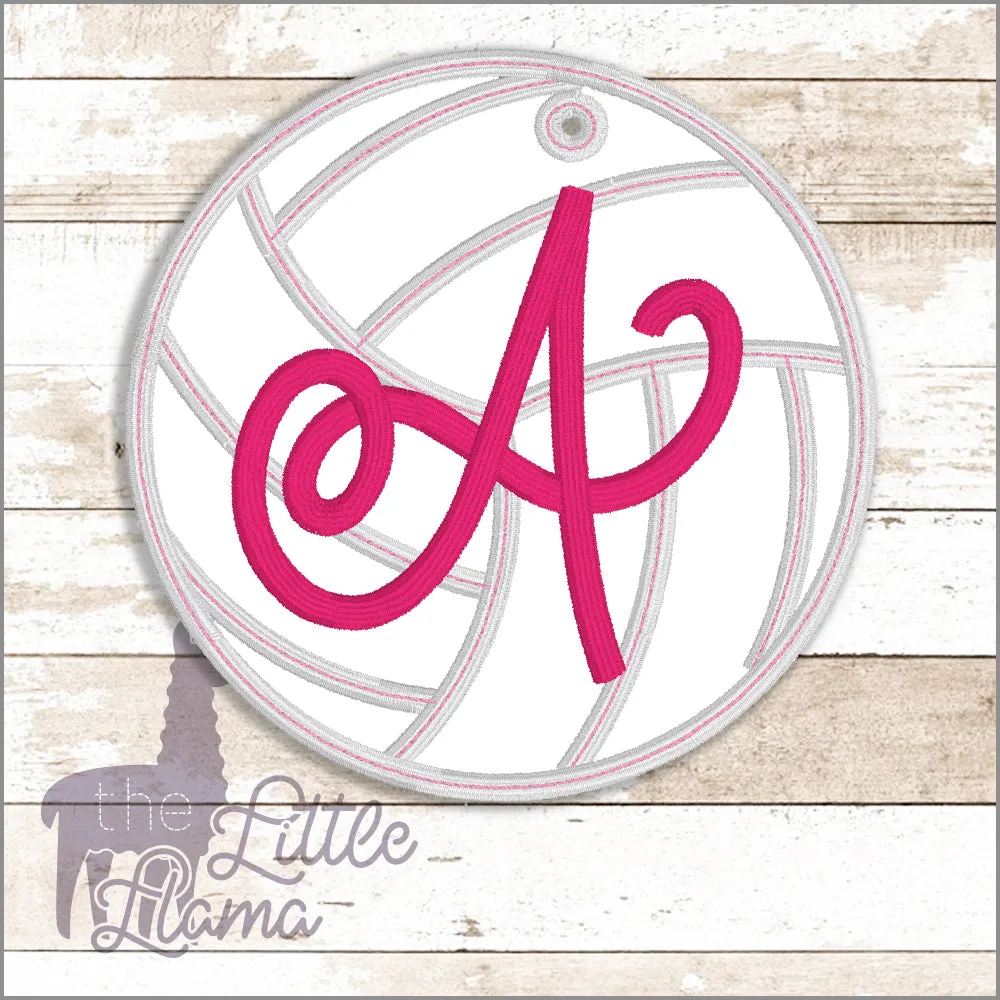 Bag Volley Ball Monogram Tag