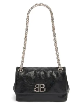 Balenciaga   Mini Monaco leather shoulder bag 