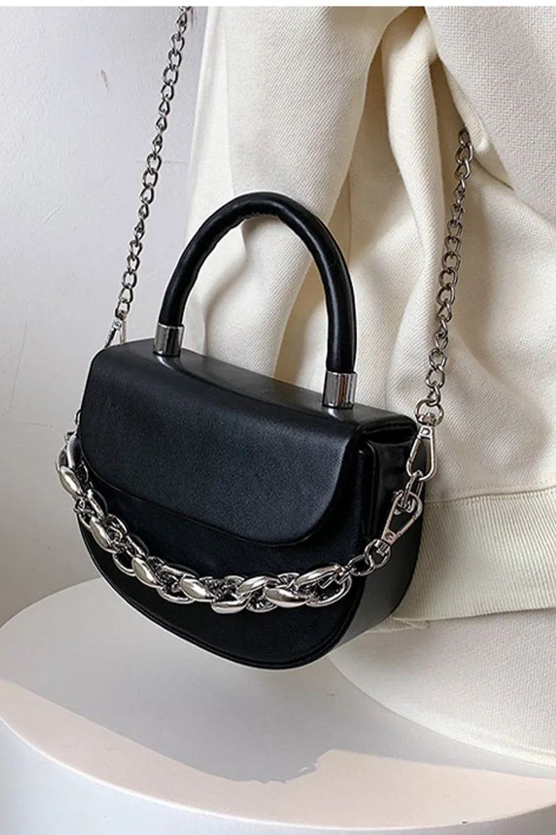 BIG CHAIN POINT CROSS TAMBOURINE BAG