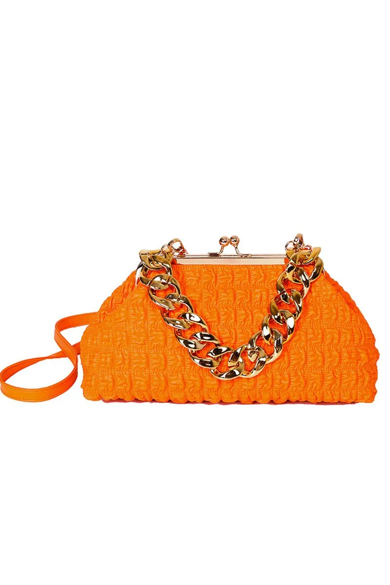 BIG CHAIN STRAP PURSE BAG