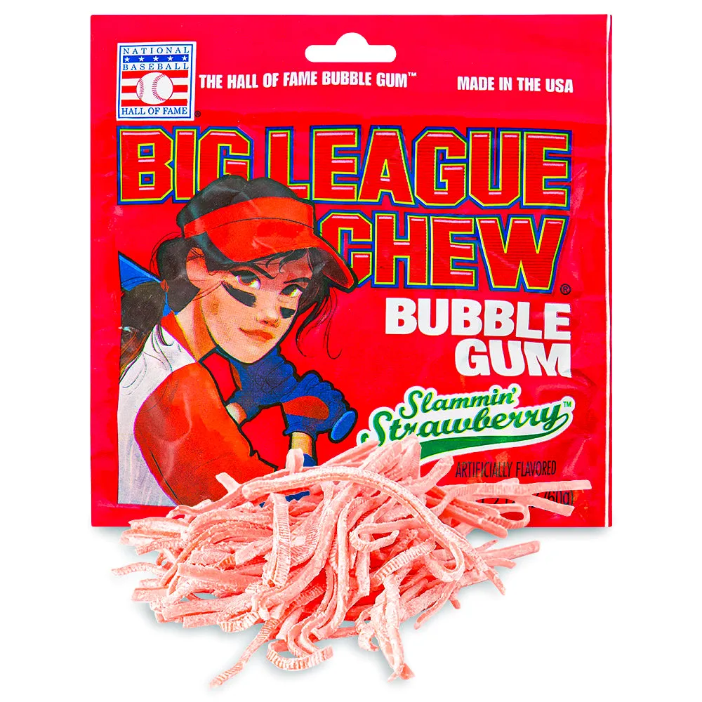 Big League Chew Slammin' Strawberry