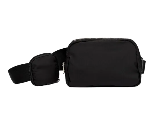 Black HydroBeltbag®  with Removable HydroHolster®