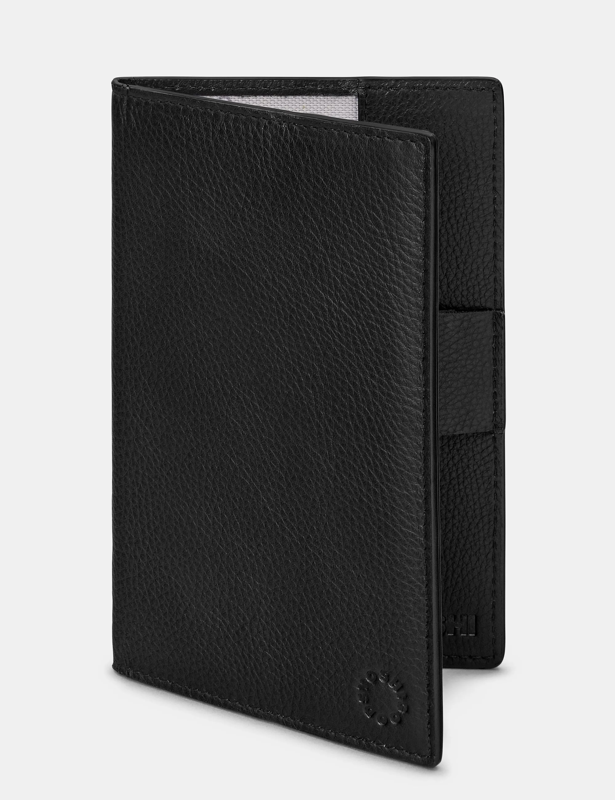 Black Leather Golf Scorecard Holder