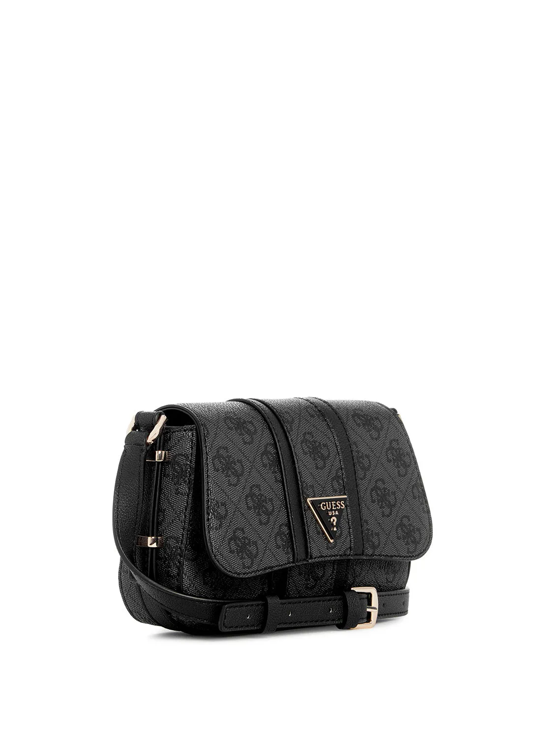 Black Logo Noreen Mini Crossbody Bag