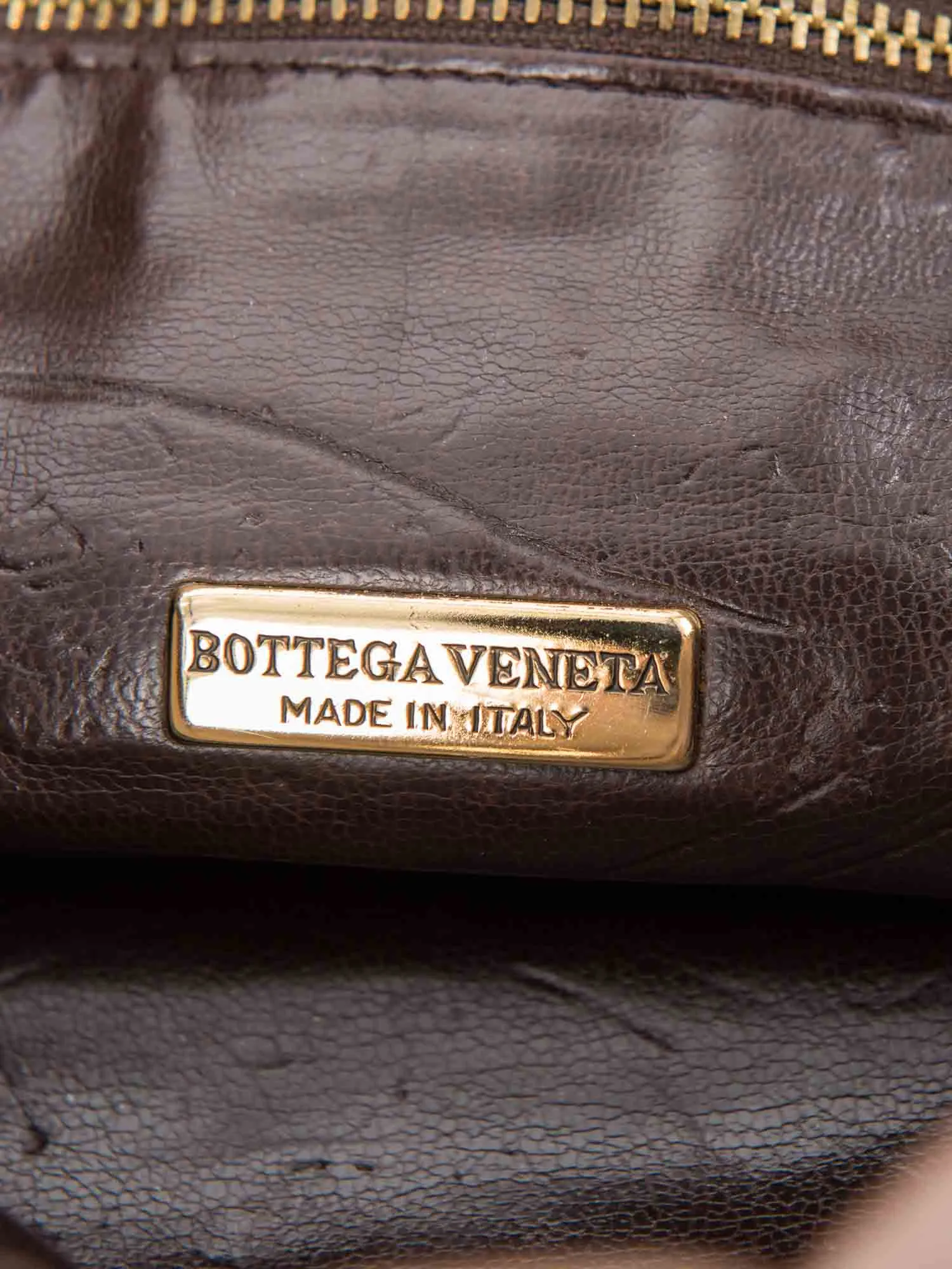 Bottega Veneta Intrecciato Flap Messenger Bag Taupe