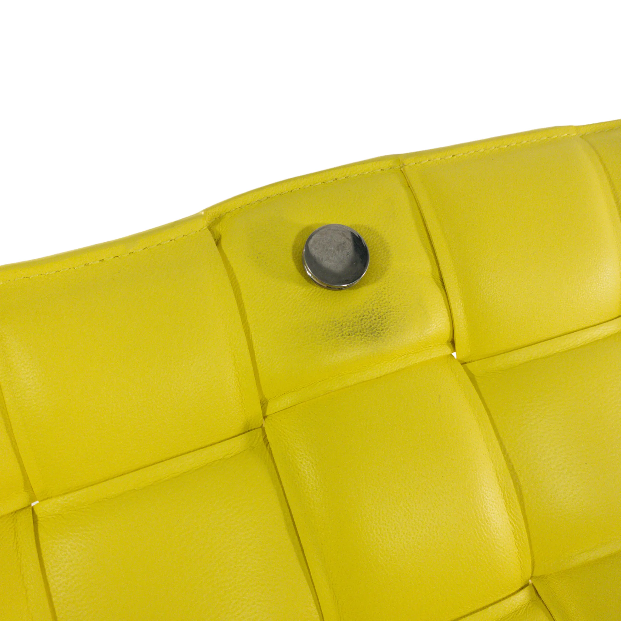 Bottega Veneta Yellow Padded Cassette Bag