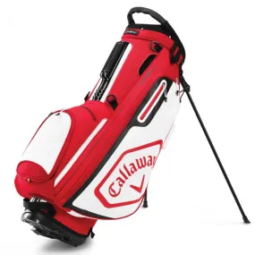 Callaway Chev Stand Bag - Red/White