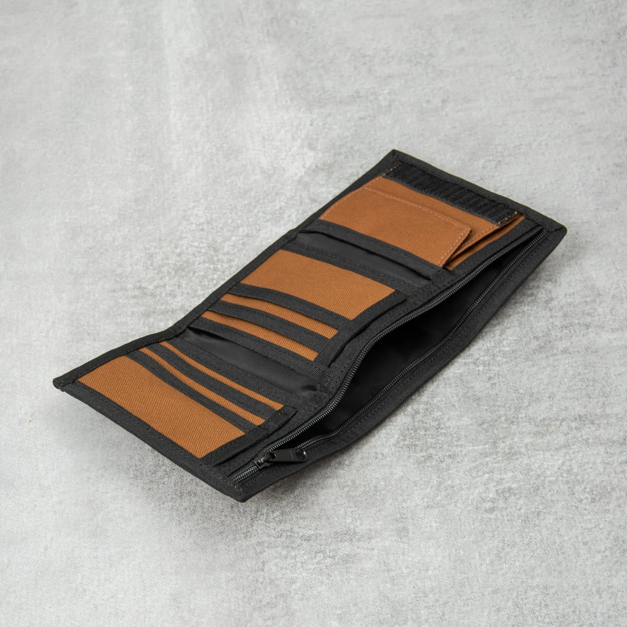 Carhartt WIP Alec Wallet - Deep H Brown