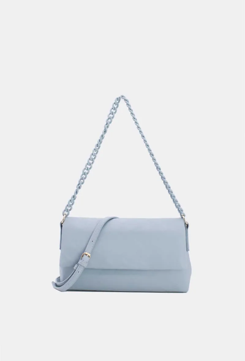 Chain Strap Bag in Blue