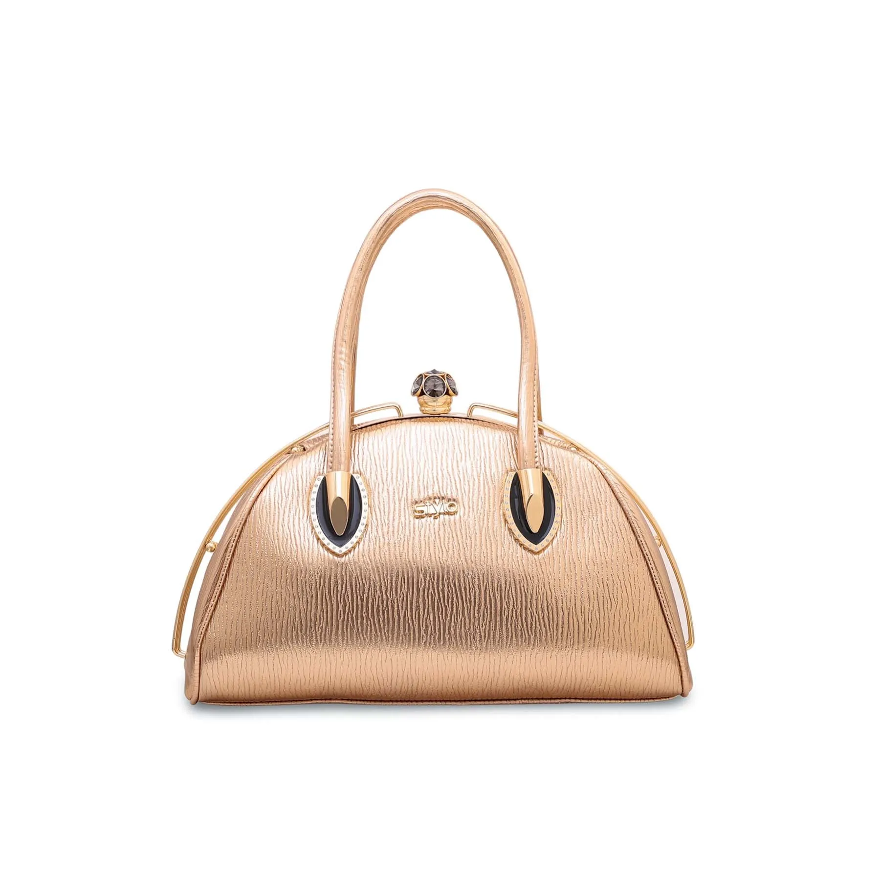 Champagne Fancy Hand Bag P35842