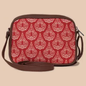 Chanderi Phool Sling Bag