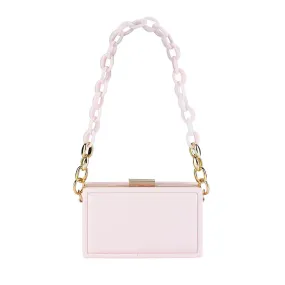 Charlotte Box Bag in Blush