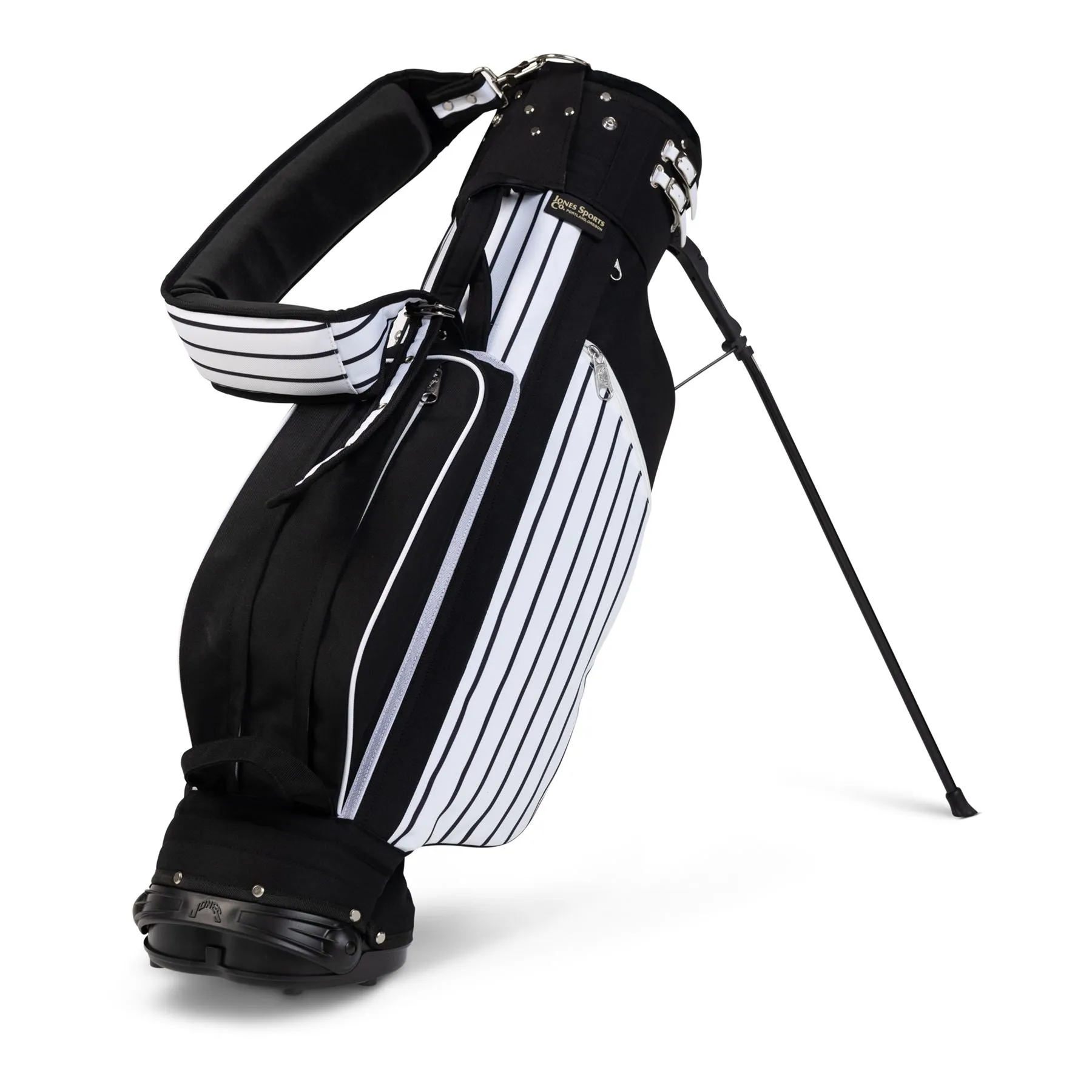 Classic Stand Bag Black Pinstripe - 2024