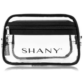 Clear Toiletry Makeup Carry-On Pouch with Zippered Compartment