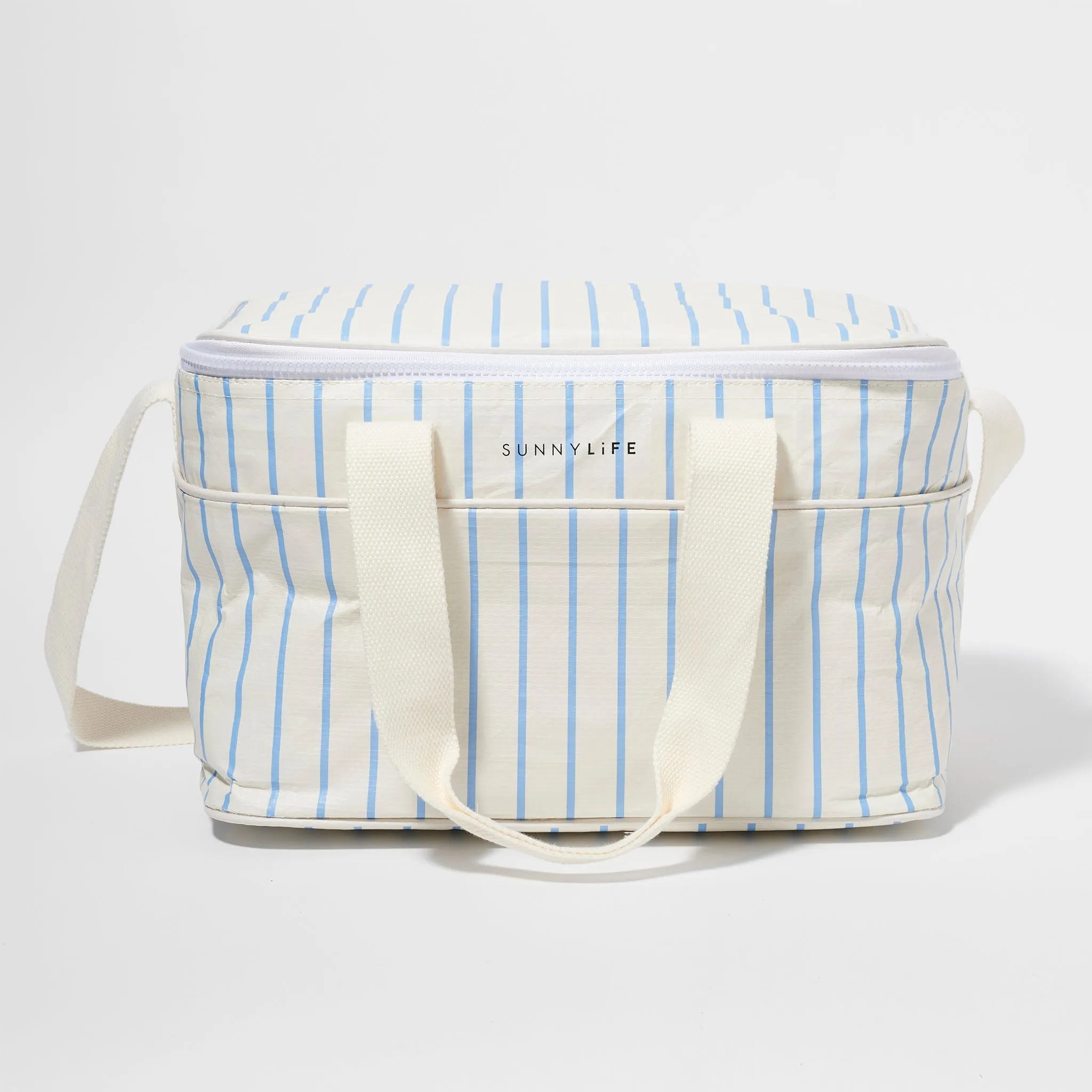 Cooler Bag | Le Weekend Mid Blue-Cream