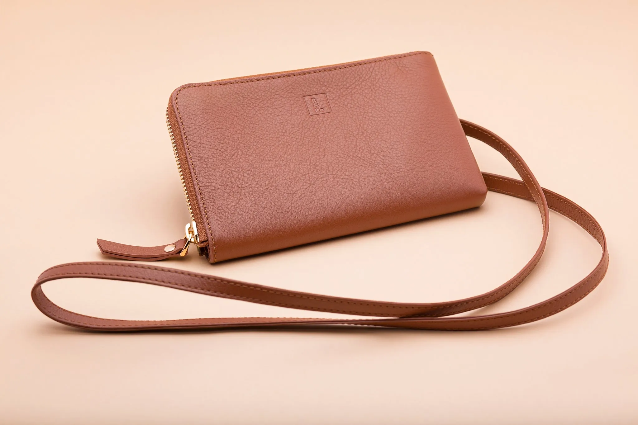 Cross-body Bag in Cognac