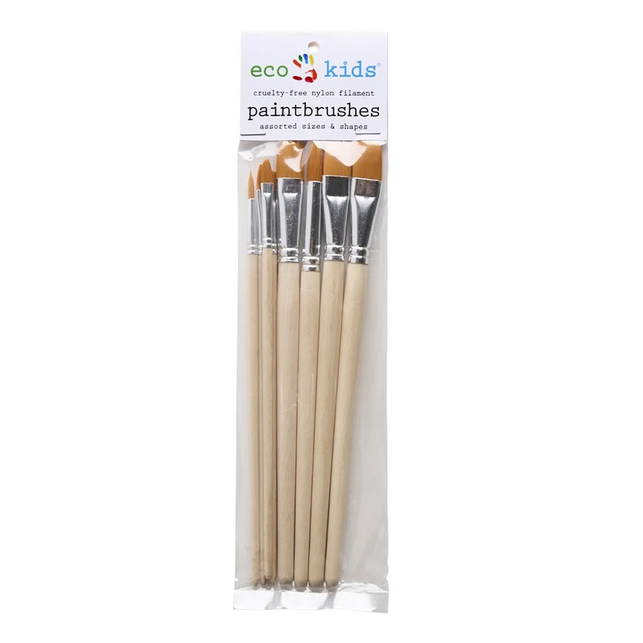 Cruelty-free Assorted Paintbrush Set - Made in USA