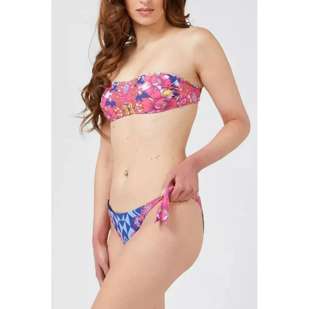 Custo Barcelona Fuchsia Polyester Women Bikini