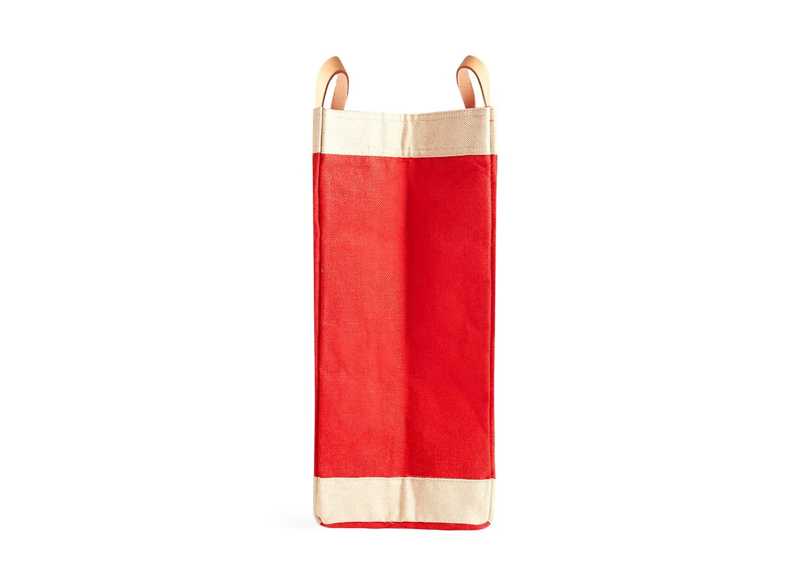 Customized Market Bag in Red - Wholesale