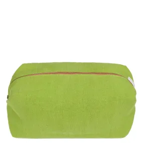 Designers Guild Brera Lino Leaf Large Toiletry Bag