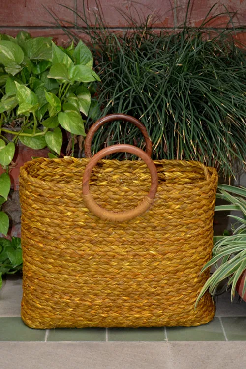 Dharini Sabai Hand Bag (Mustard)