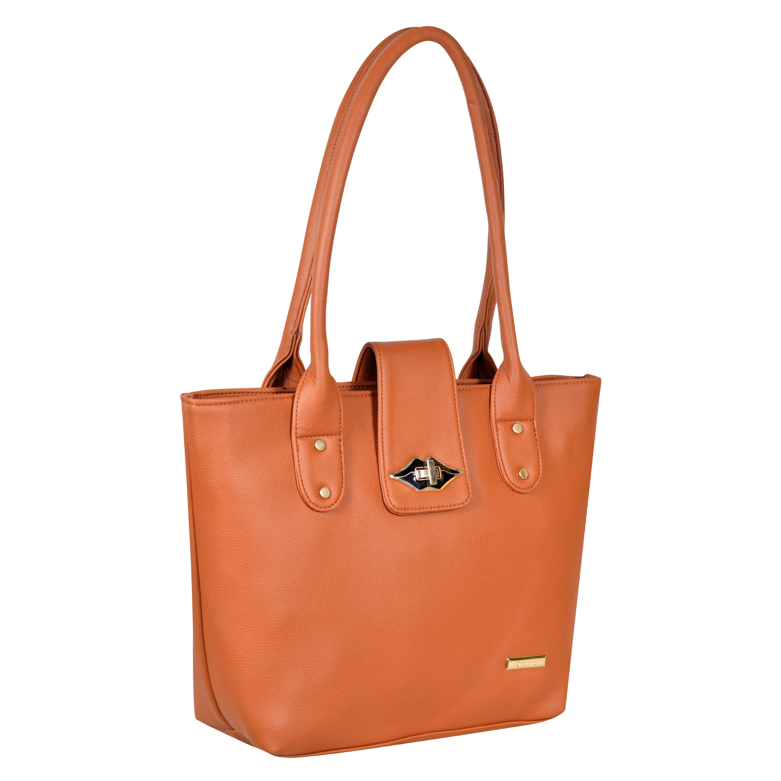 Dhariwal Multi Compartment Twin Handle Ladies Handbag LAD-9904