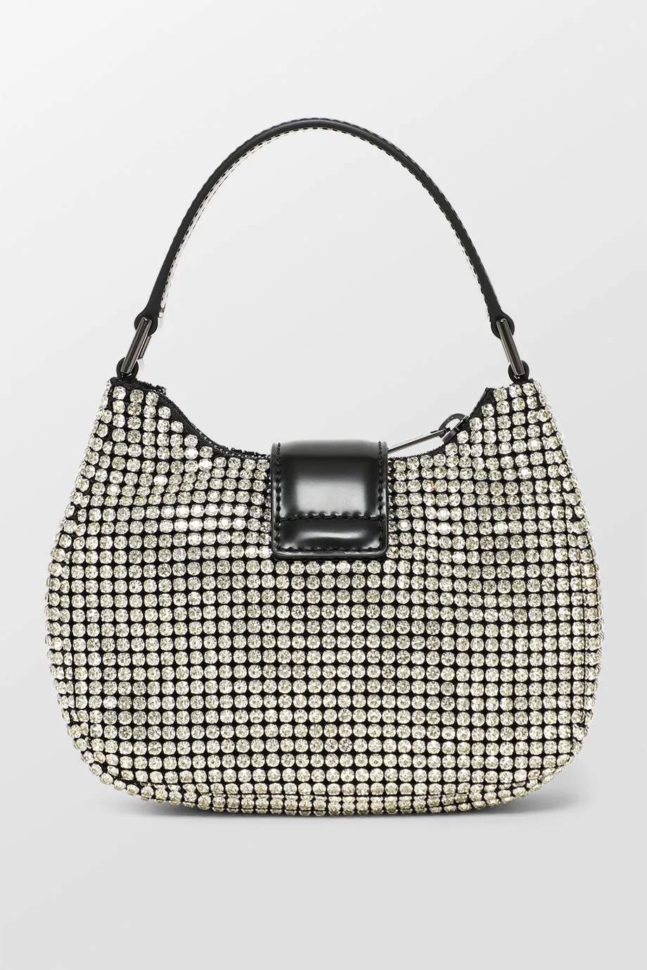 Diamante Crescent Bow Bag