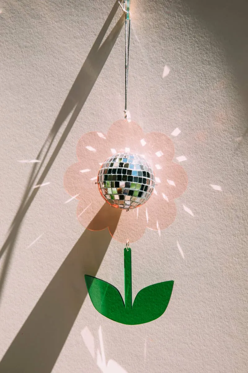 Disco Flower with Stem MINI