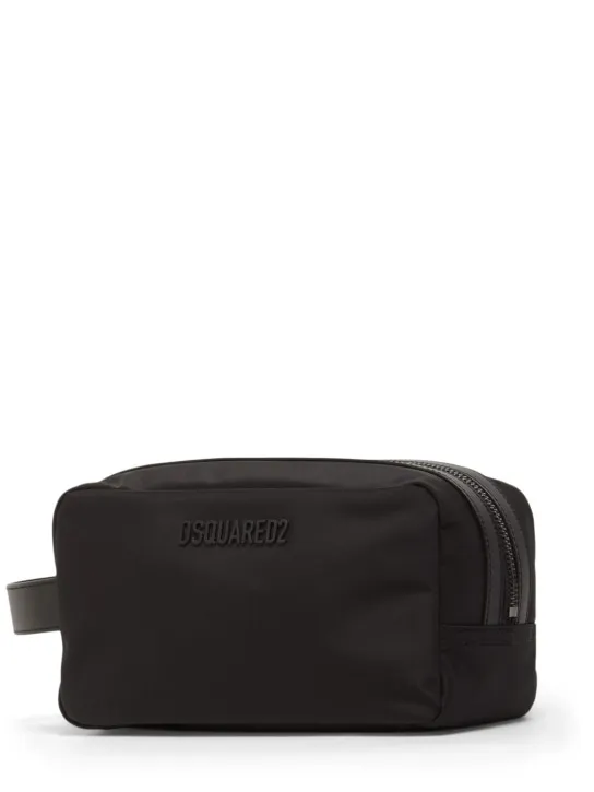 Dsquared2   Dsquared2 logo cordura toiletry bag 