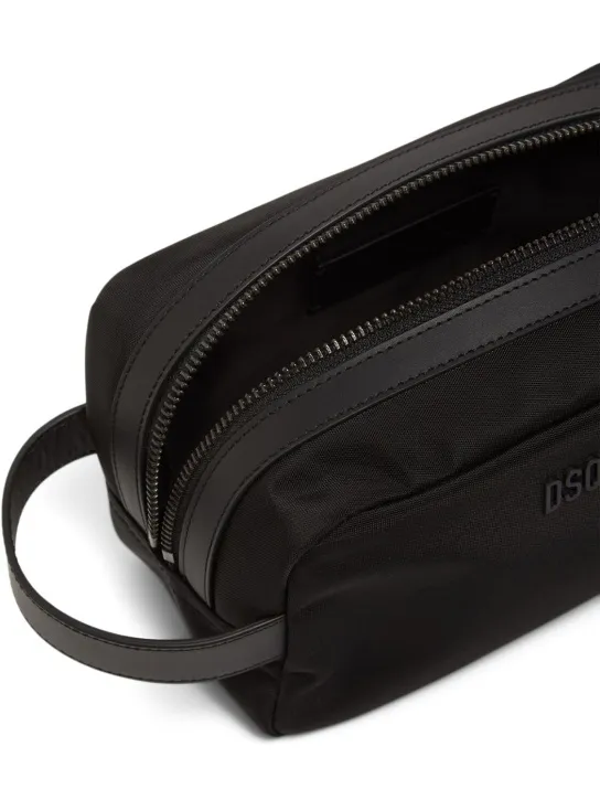 Dsquared2   Dsquared2 logo cordura toiletry bag 