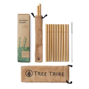 Eco Friendly Bamboo Straws (12 pack)