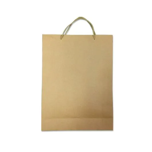 Eco-Friendly Brown Kraft Paper Bag