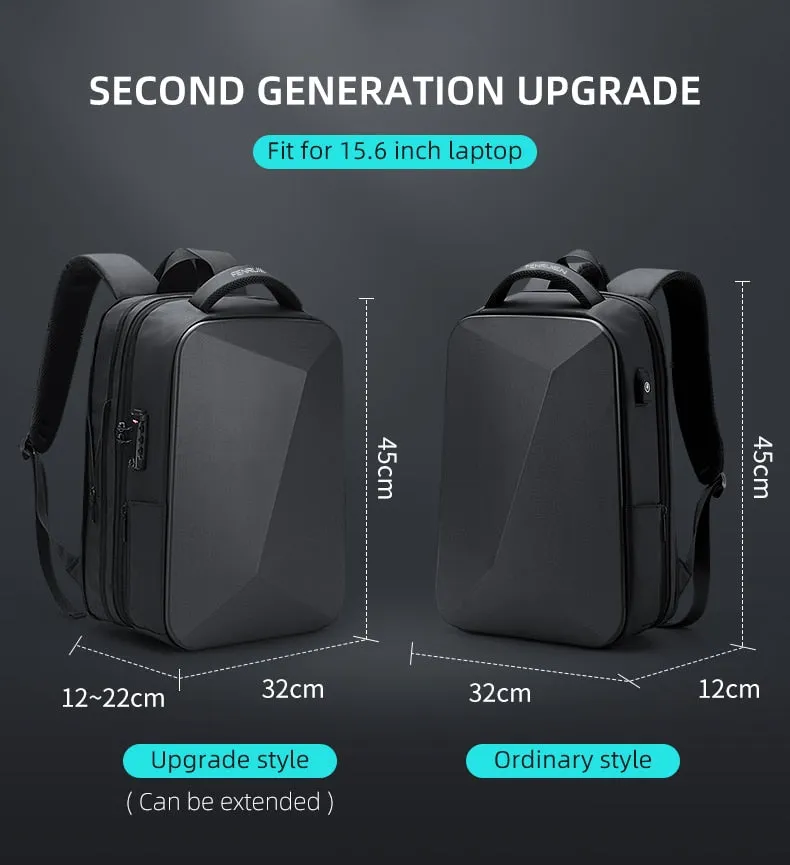 Elegant Anti-Theft USB Travel Backpack