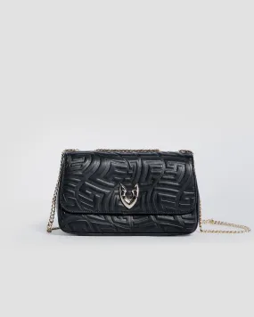 Embossed Convertible Crossbody Bag