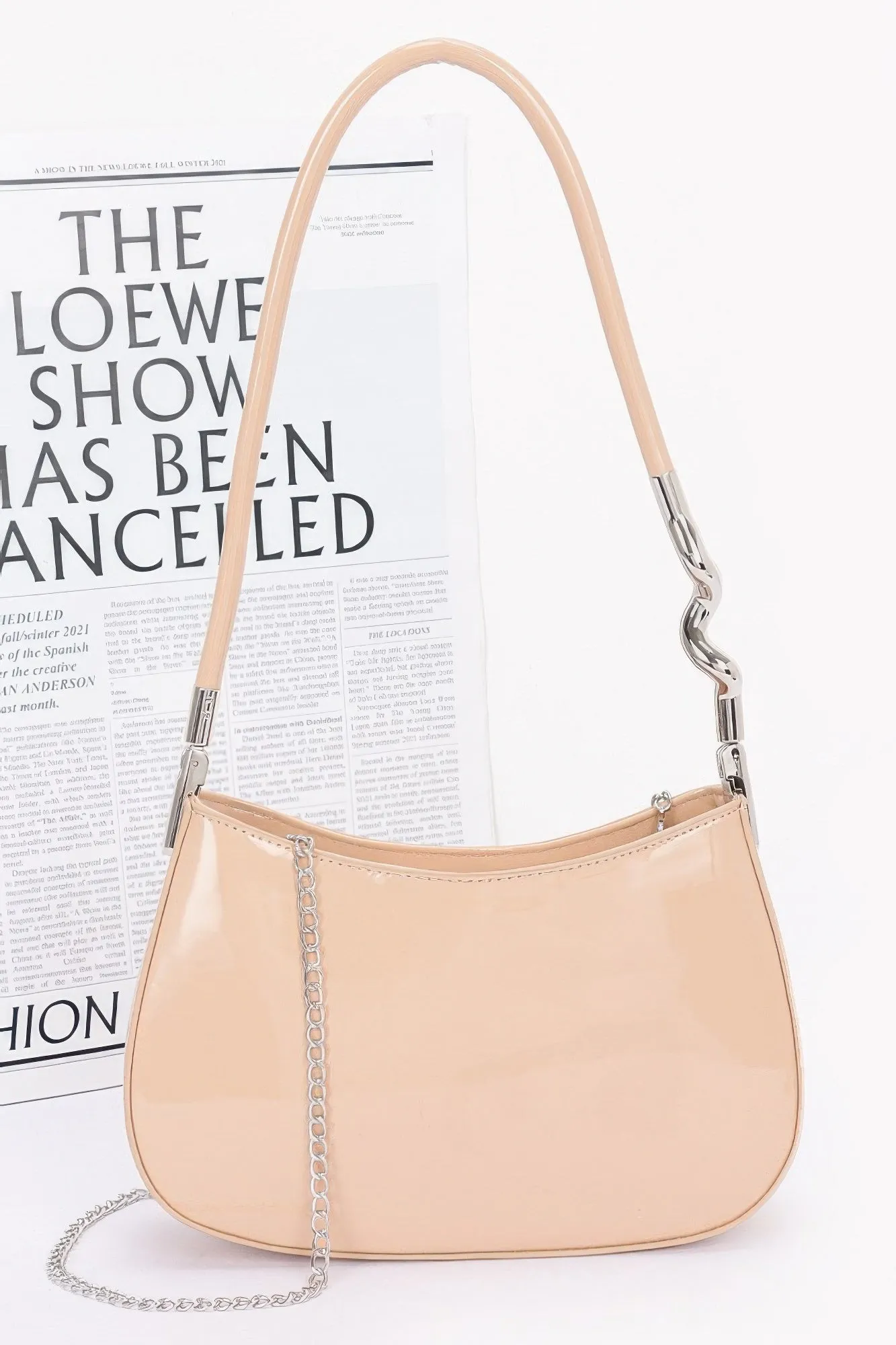 Enamel Shoulder Bag