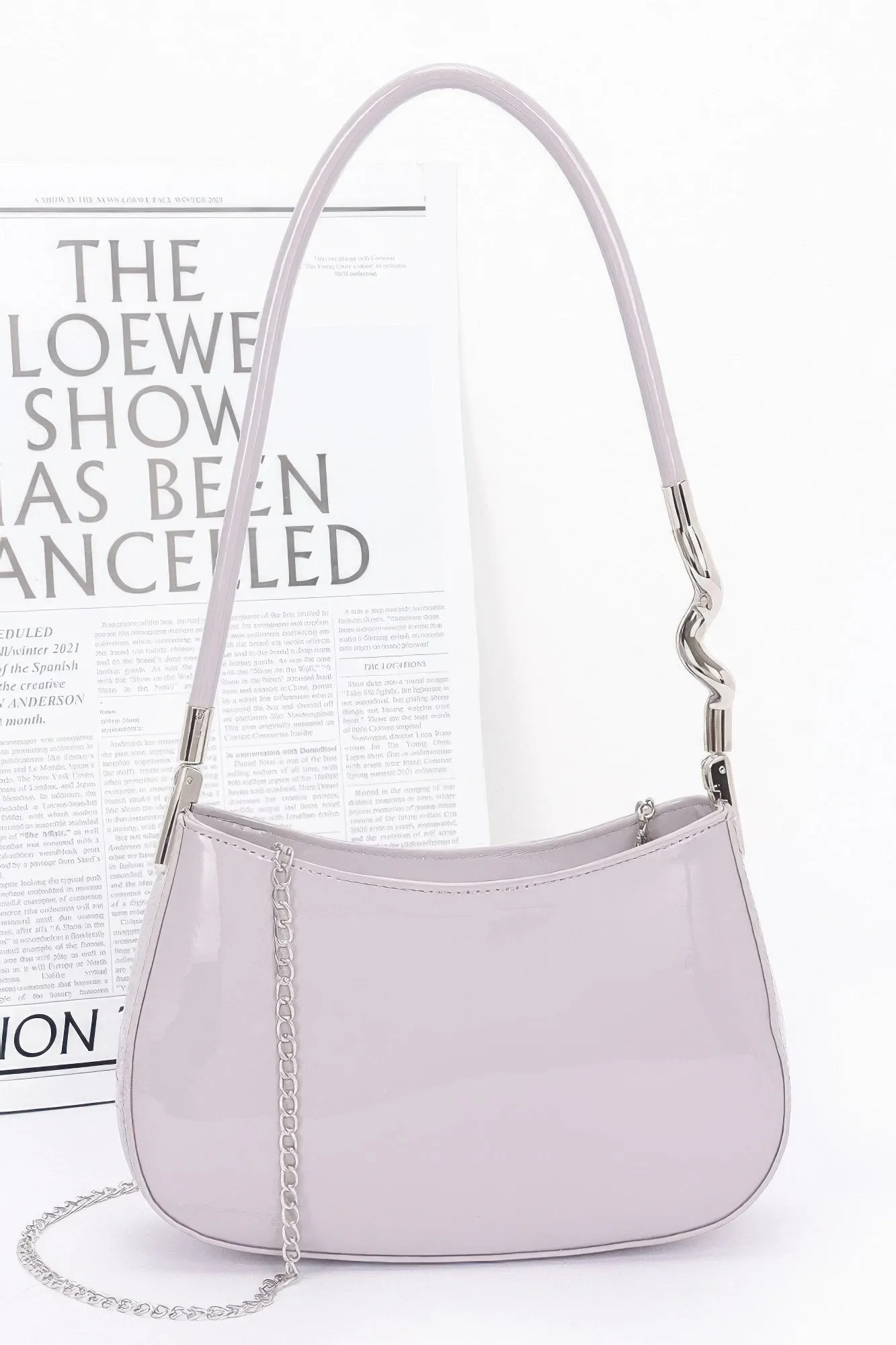 Enamel Shoulder Bag