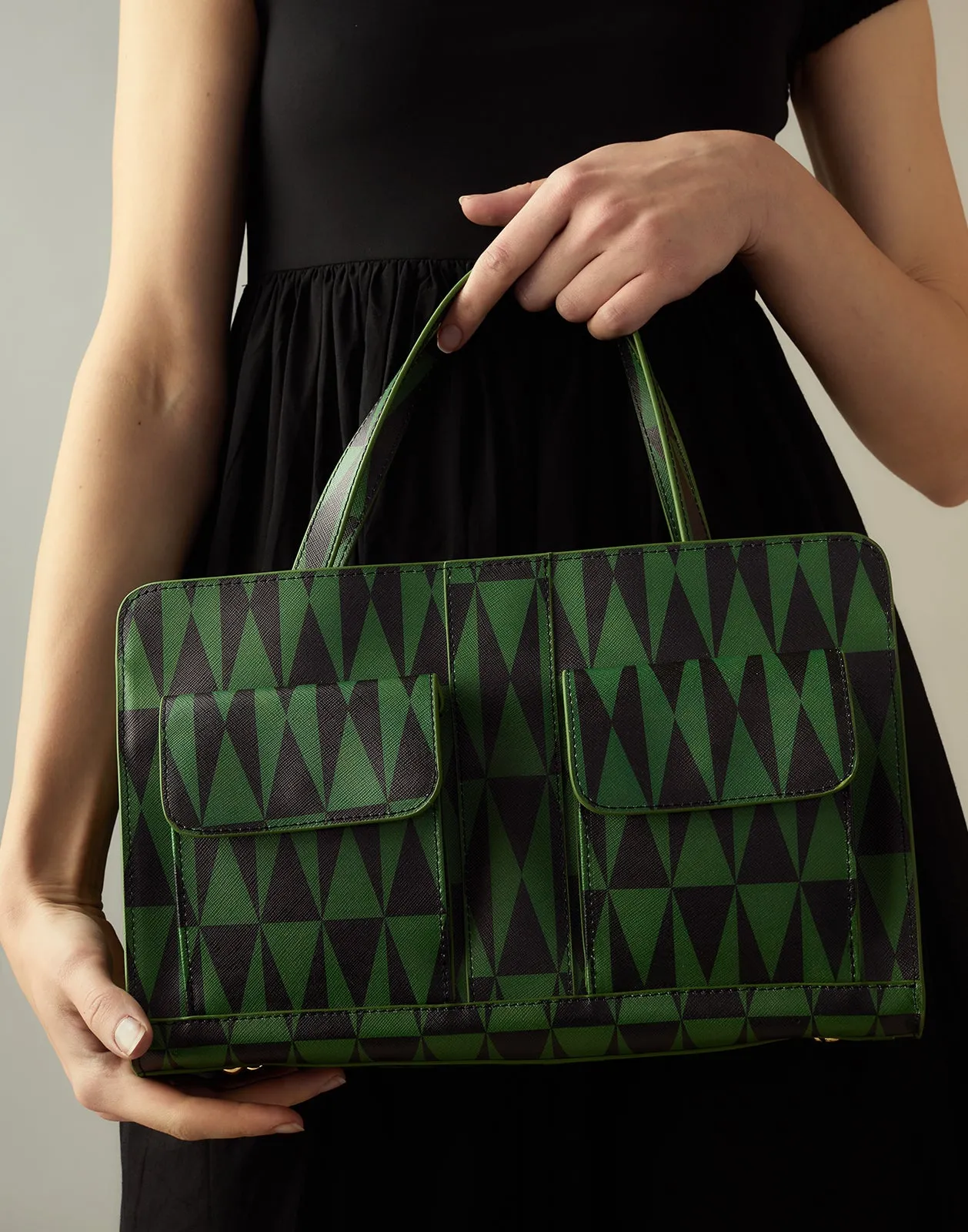 Evergreen Leather Handbag