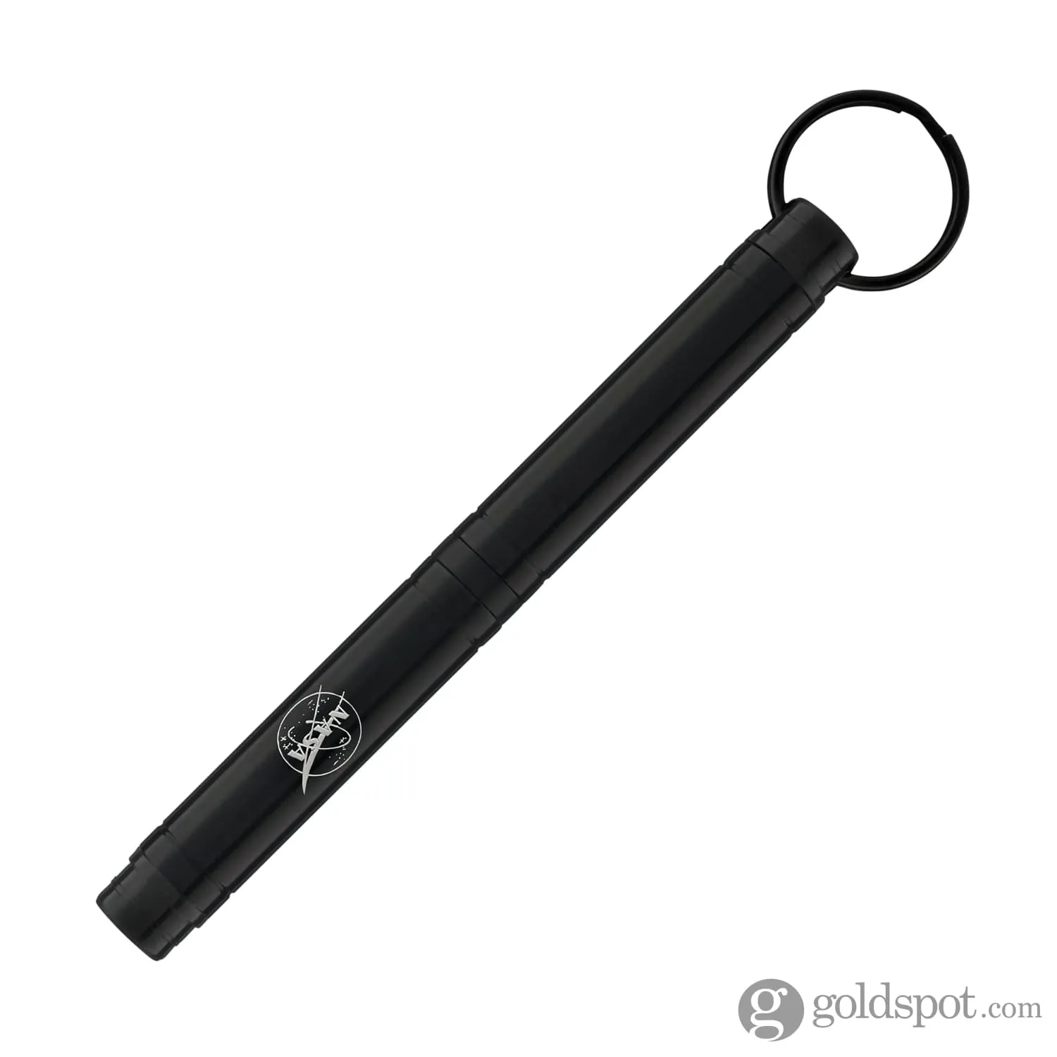 Fisher Space Pen Backpacker Ballpoint Pen in Black with NASA Meatball Logo