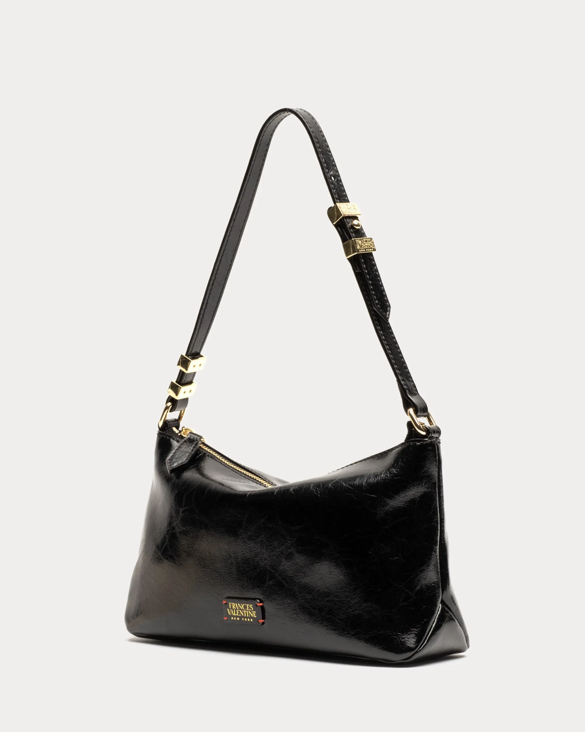 Freddie Shoulder Bag Crinkled Leather