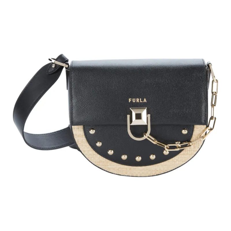 Furla Miss Mimi Mini  Crossbody - Deserto   Nero